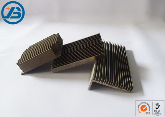 يشتري AZ31B ماج بثق قطاع جانبي بالوعة الحرارة المبرد مع تخصيص لون الحجم online manufacture